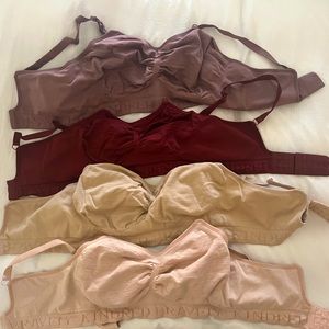 Kindred Bravely Pumping Bra, originally $50 each